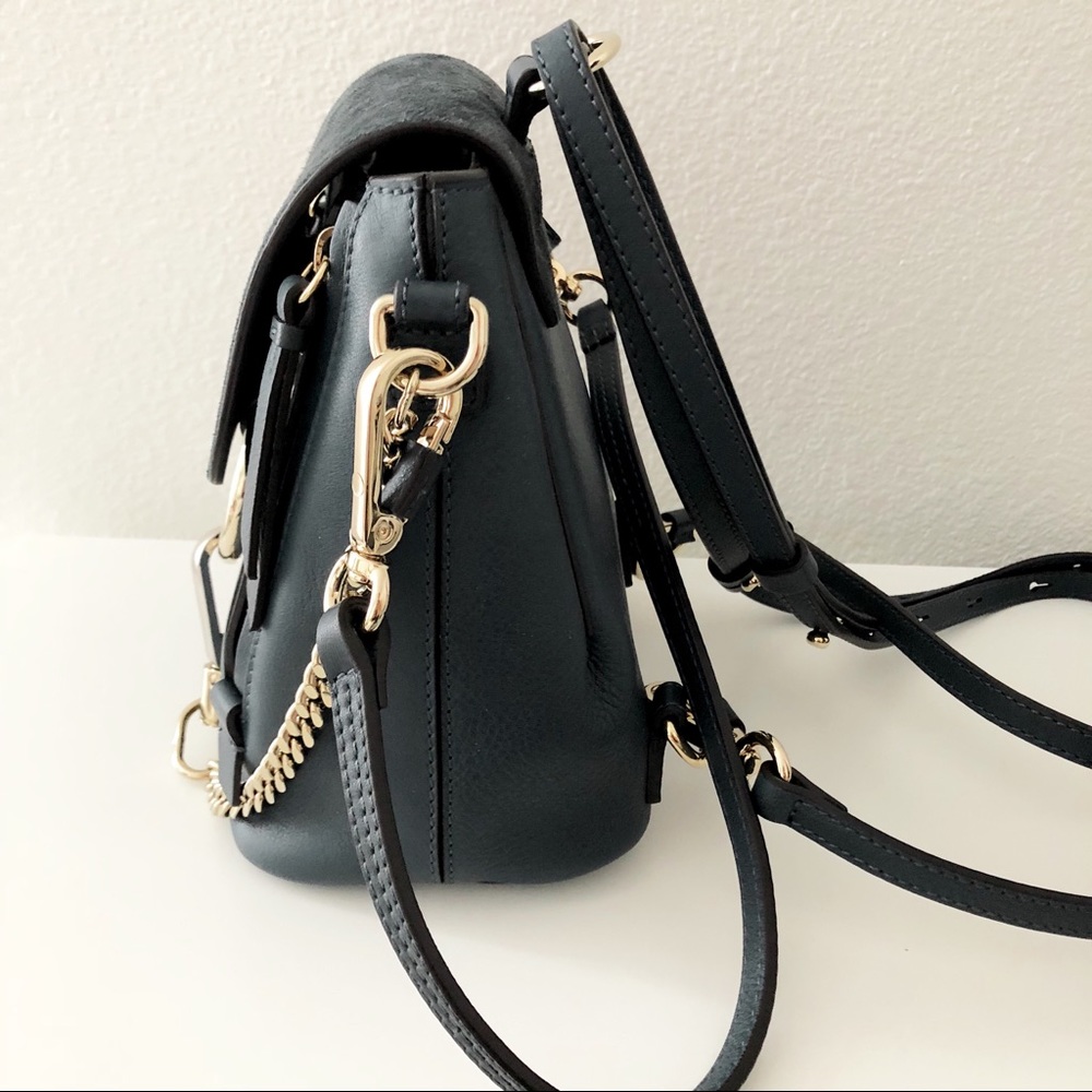 Chloe Faye Mini Backpack Silver Blue - Picture 4 of 8